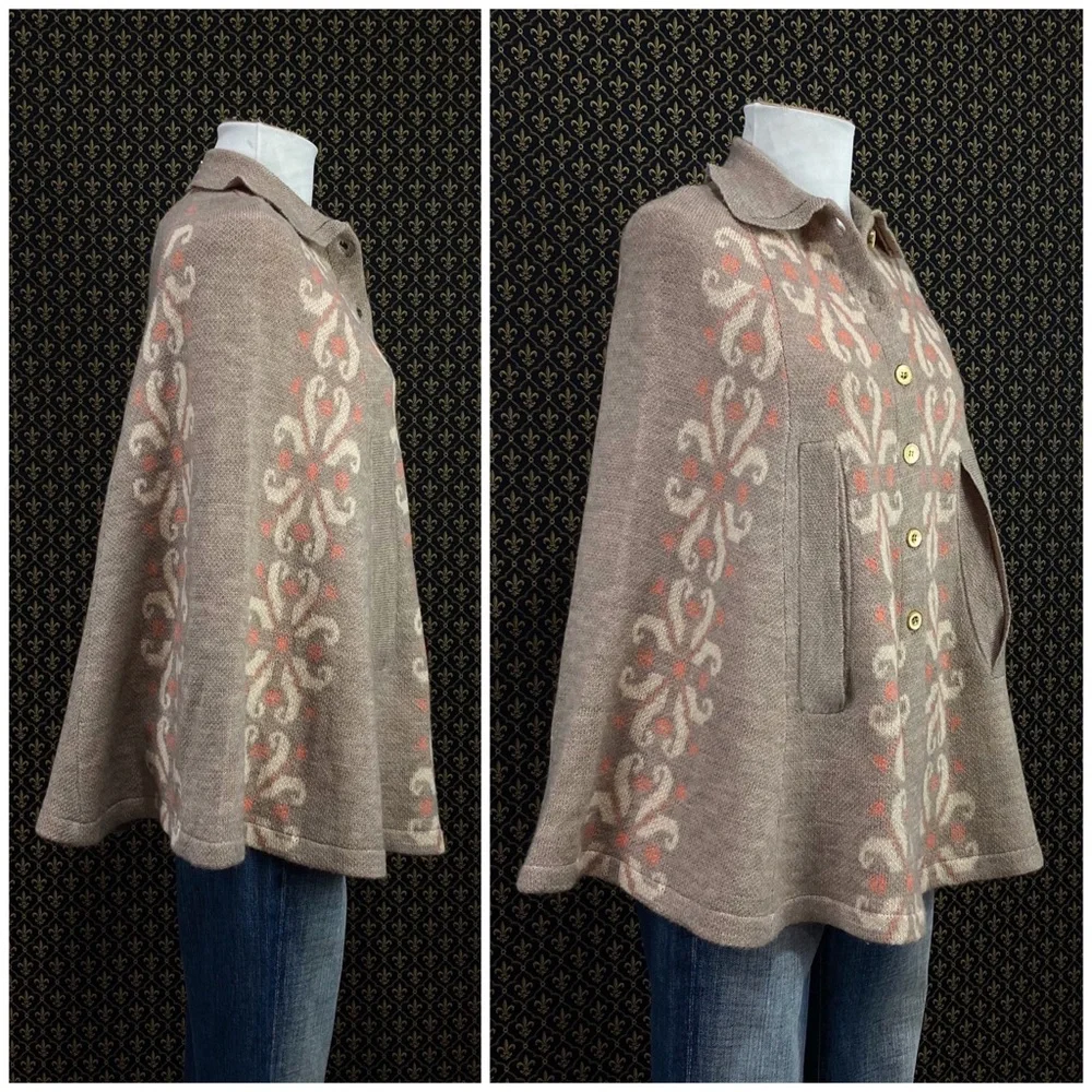 Anthro “Flowering Pompona Cape” by Madchen - Picture 14 of 16